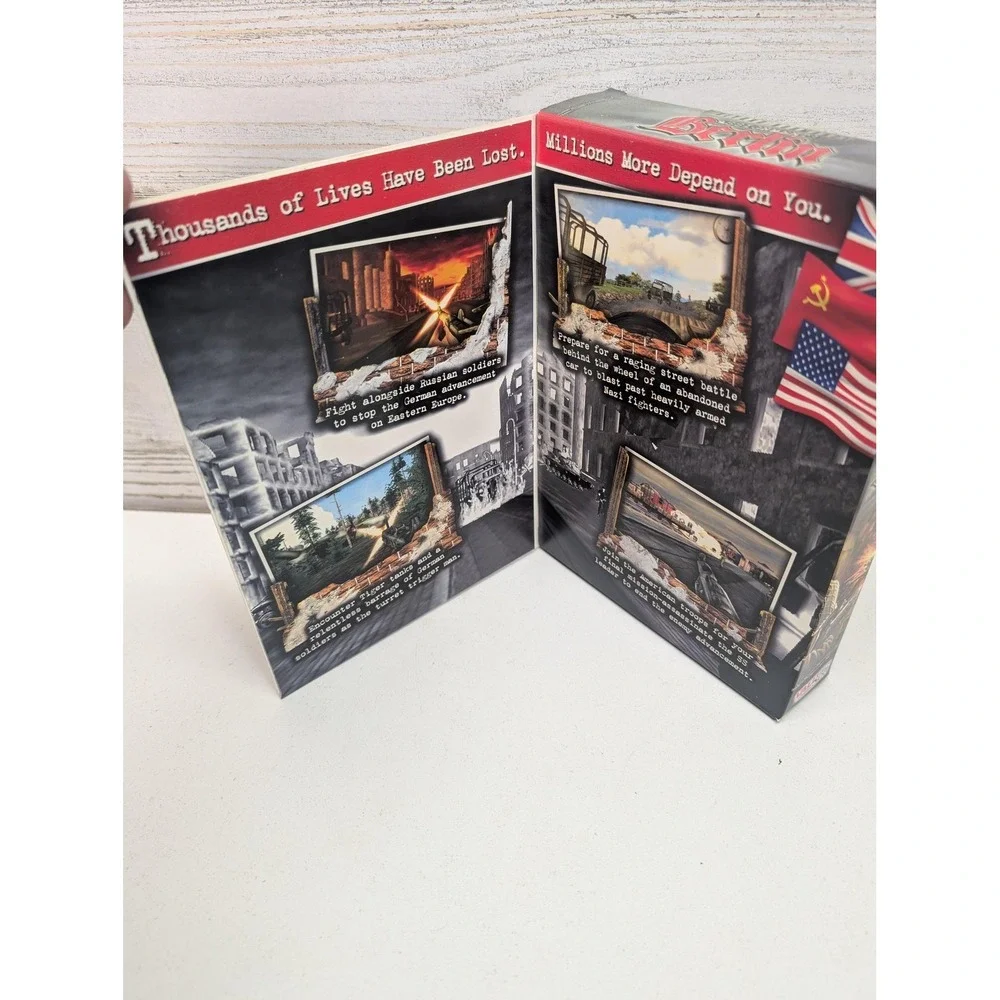 Beyond Normandy Assignment‎ Berlin PC Game ValuSoft NTSC-U/C T Manual Shooter